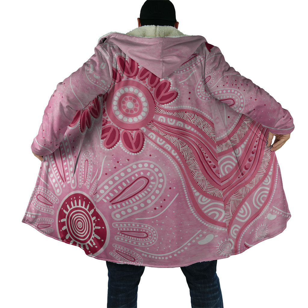 First Nation Aboriginal Dot Arts Cloak Think Pink
