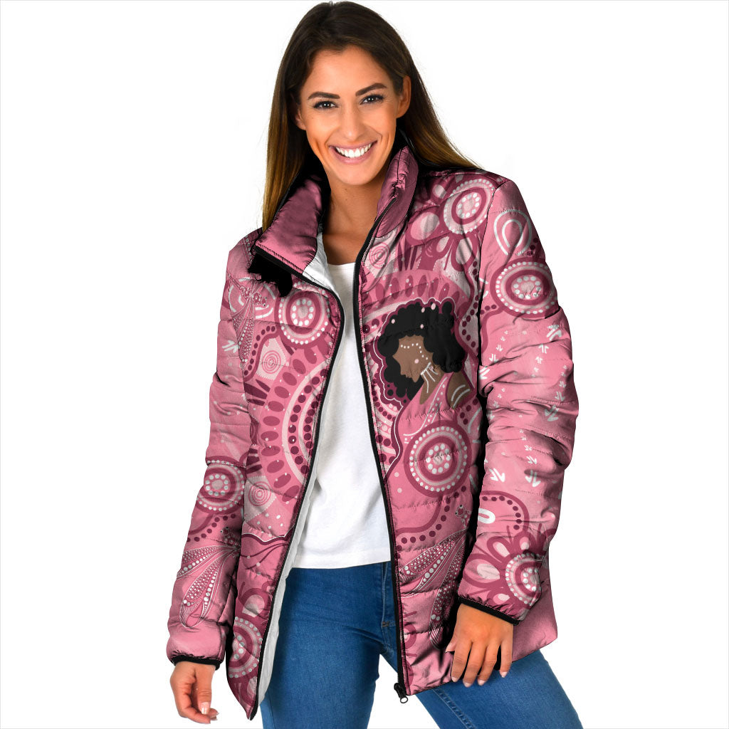 Australia Women's Day Aboriginal Padded Jacket Mother's Love