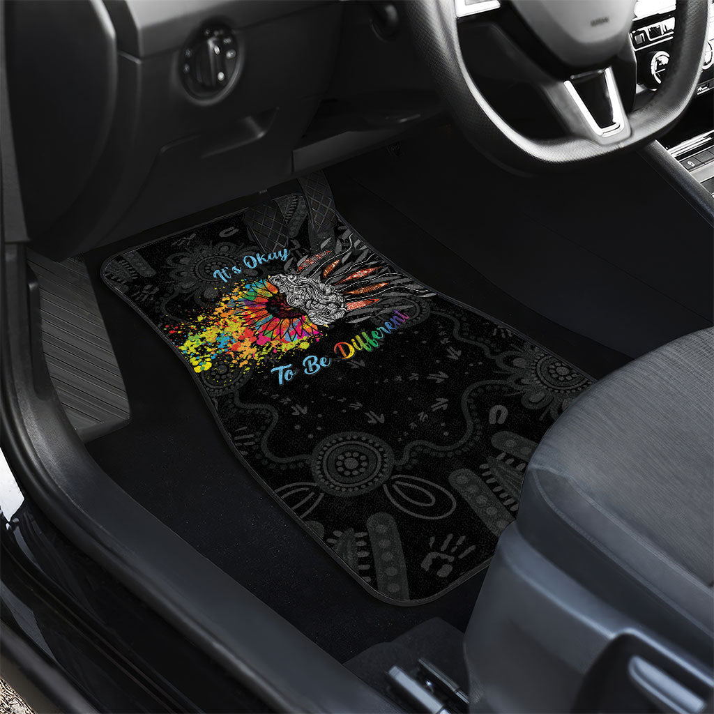 Australia Aboriginal Car Mats Autism It's Okay To Be Different