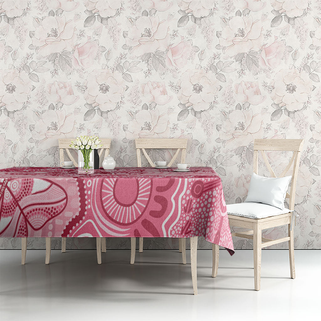 Australia Indigenous Mother's Day Tablecloth Breast Cancer Survivor