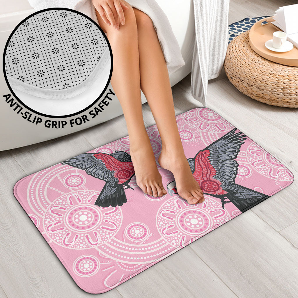 Pink Galah Aussie Aboriginal Bathroom Set Soaring High
