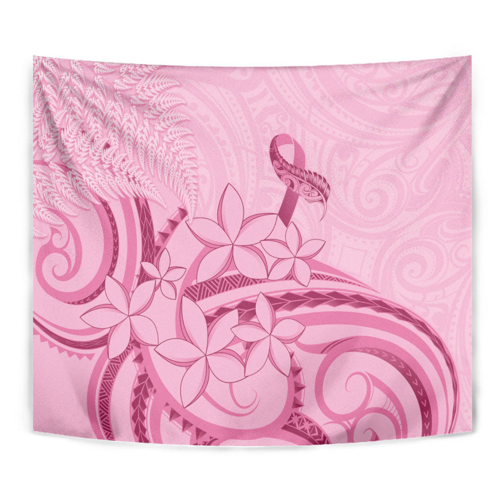 Aotearoa Maori Tapestry Pink Fern Ribbons