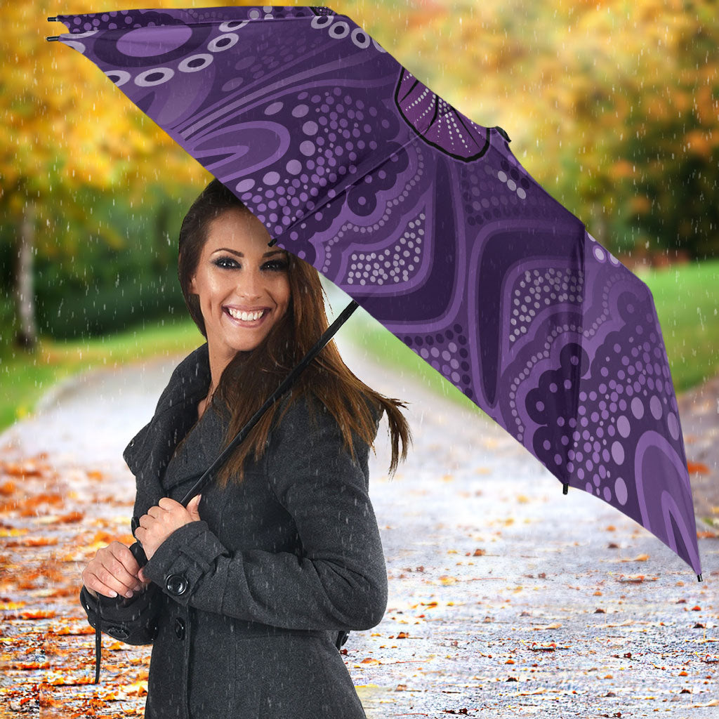 Australia Epilepsy Support Purple Butterfly Strength Umbrella