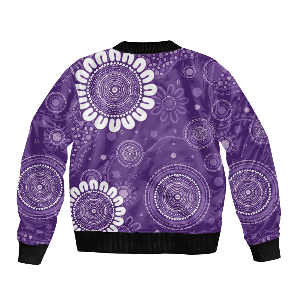 Sea Horse Australia Epilepsy Support Bomber Jacket