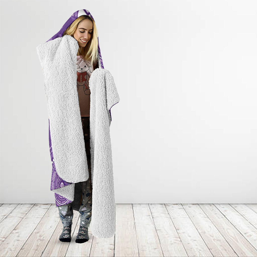 Sea Horse Australia Epilepsy Support Hooded Blanket