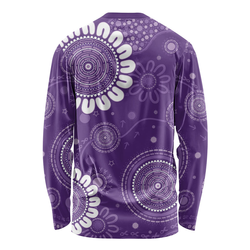 Sea Horse Australia Epilepsy Support Long Sleeve Shirt