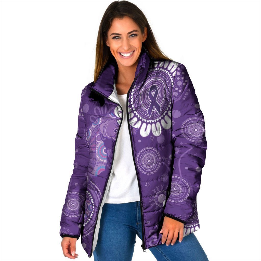 Sea Horse Australia Epilepsy Support Padded Jacket