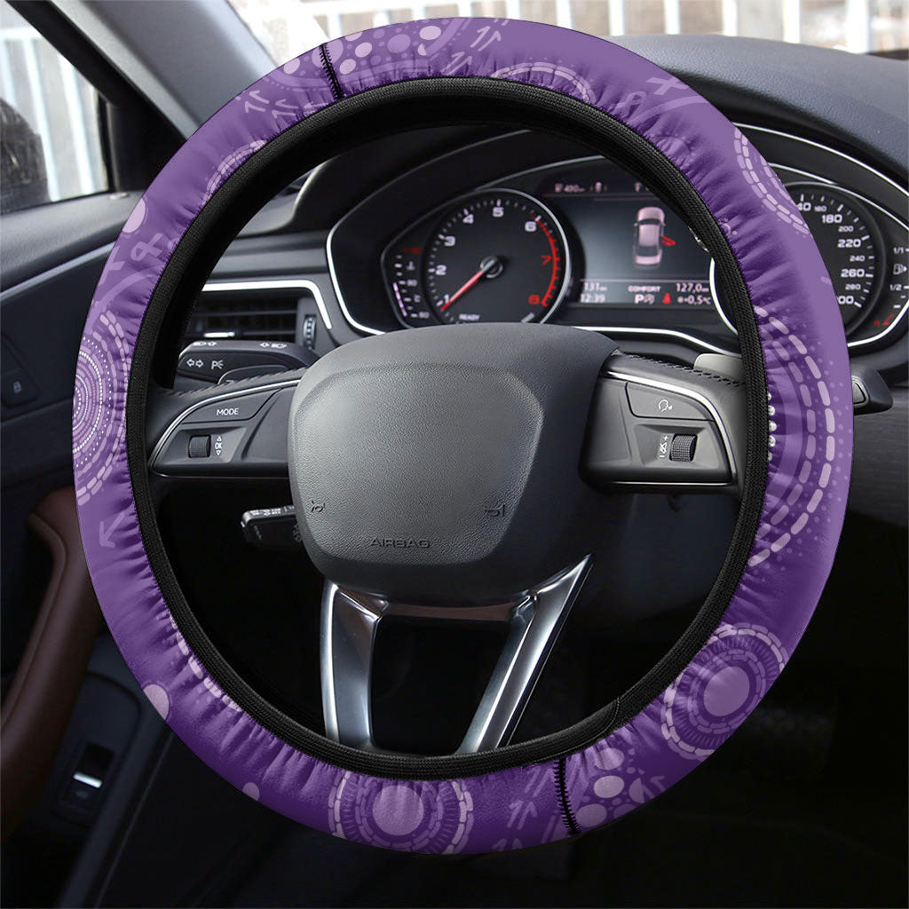 Sea Horse Australia Epilepsy Support Steering Wheel Cover