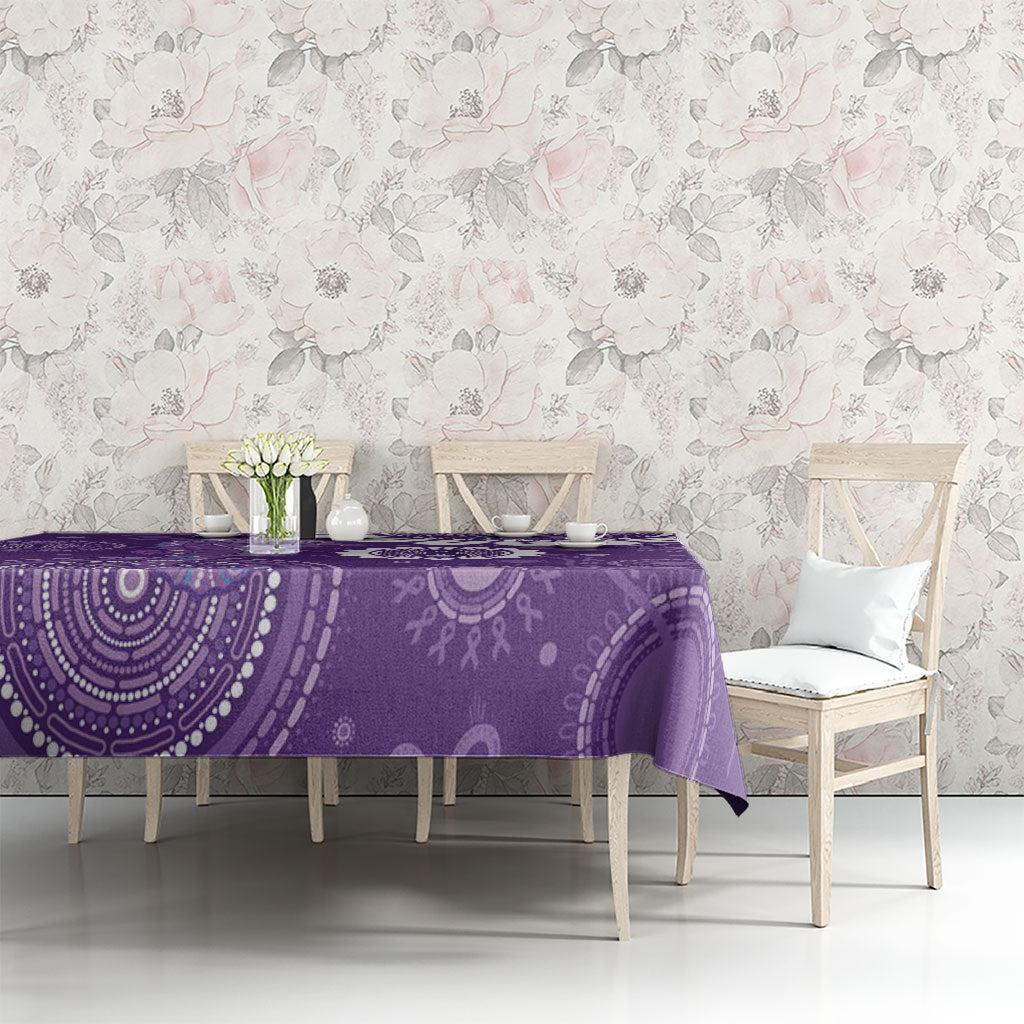 Sea Horse Australia Epilepsy Support Tablecloth