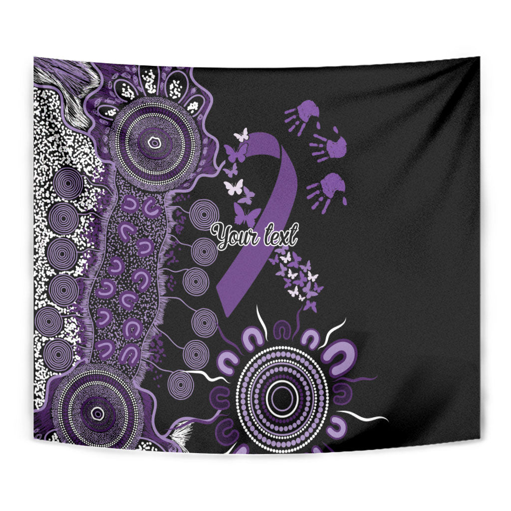 Memories Matter Alzheimers Support Personalised Tapestry Aboriginal Ribbon Dot Painting