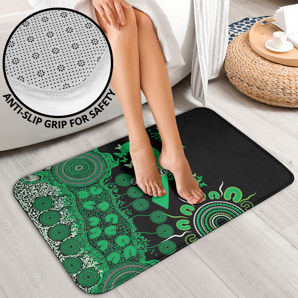 Australia Minority Mental Health Support Personalised Bathroom Set Aboriginal Ribbon Dot Painting