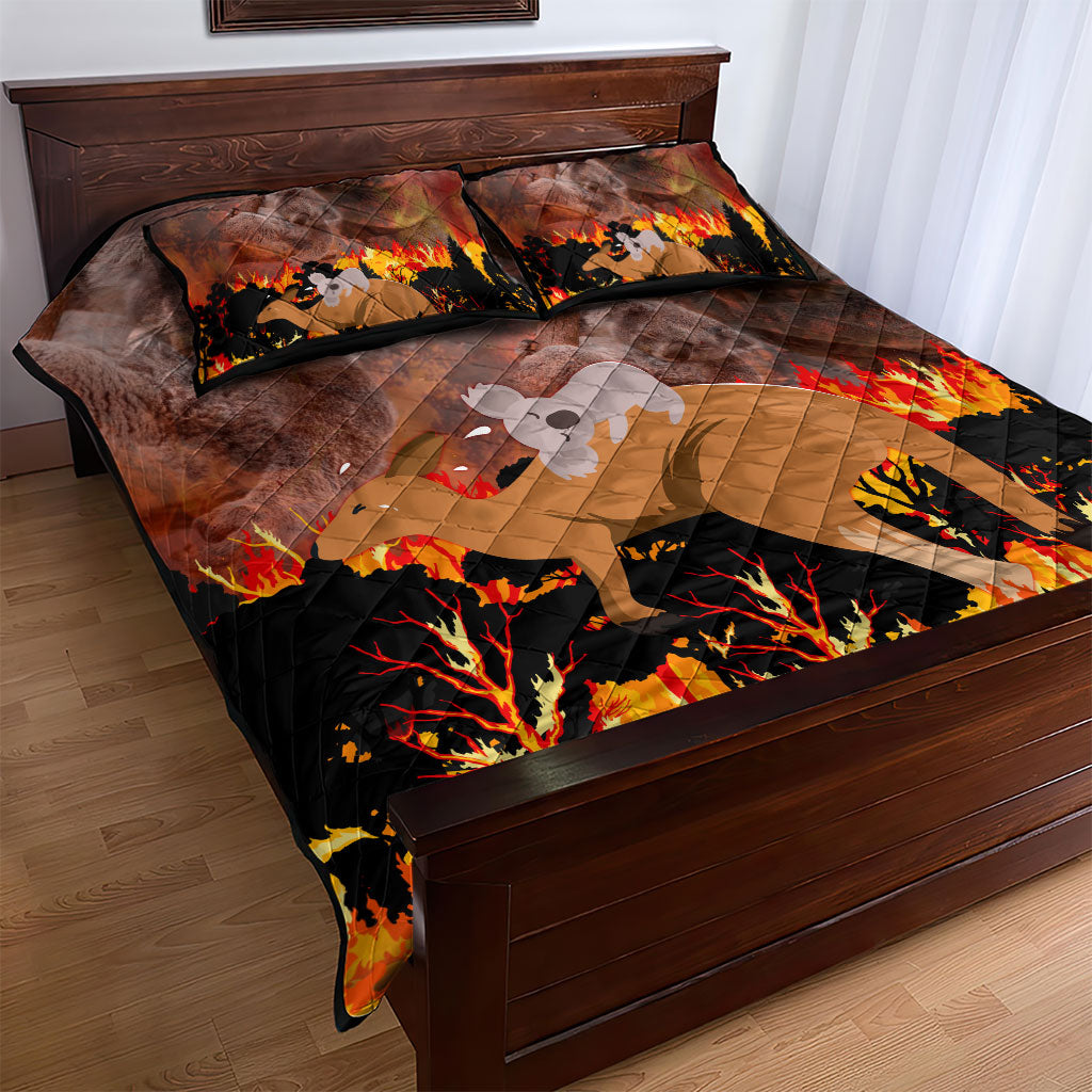 Save Wildlife Australia Quilt Bed Set Australia Bushfire Recovery Wildlife Support