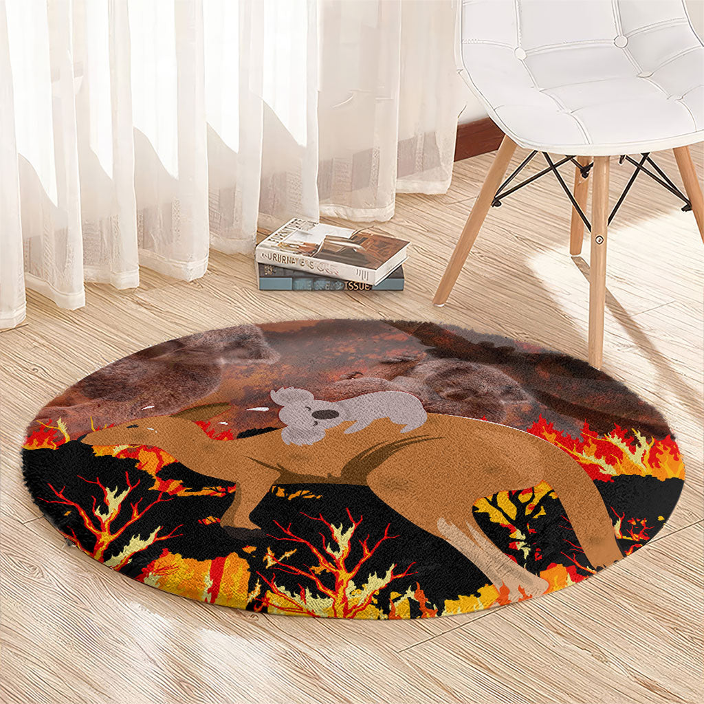 Save Wildlife Australia Round Carpet Australia Bushfire Recovery Wildlife Support