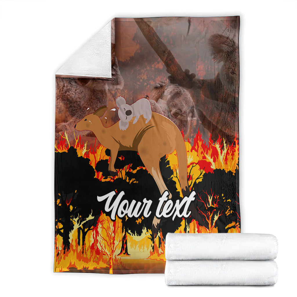 Personalised Save Wildlife Australia Blanket Australia Bushfire Recovery Wildlife Support