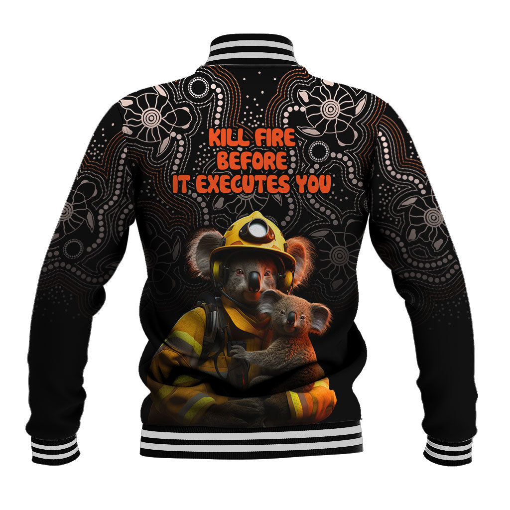 Paws For Australia Baseball Jacket Bushfire Wildlife Support Indigenous Aboriginal