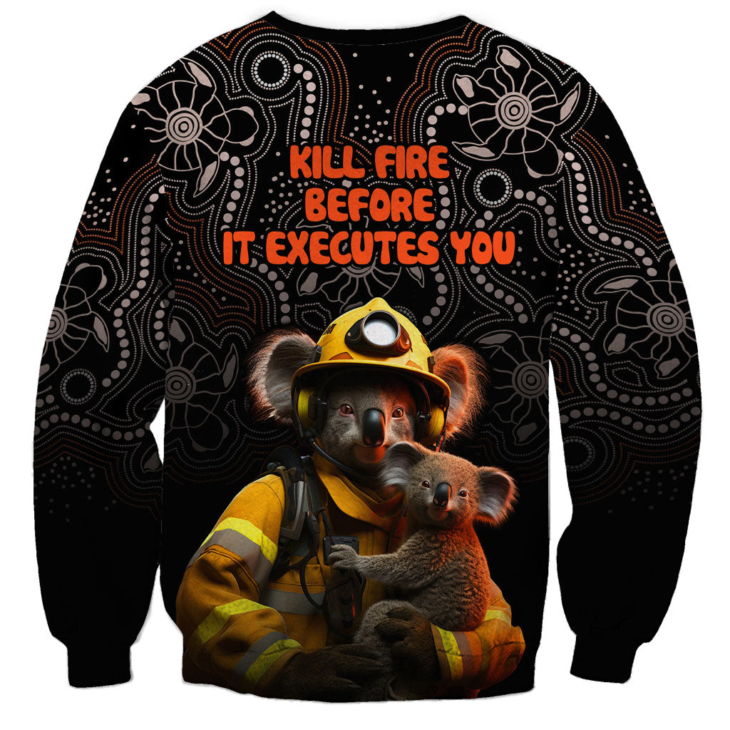 Paws For Australia Sweatshirt Bushfire Wildlife Support Indigenous Aboriginal