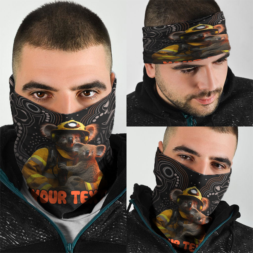 Personalised Paws For Australia Neck Gaiter Bushfire Wildlife Support Indigenous Aboriginal