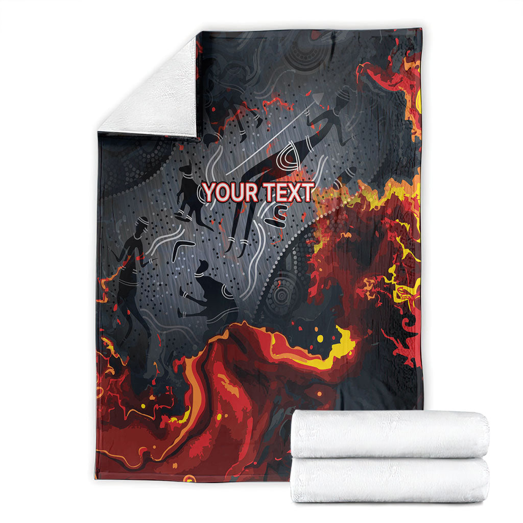 Australia Bushfire Aboriginal Personalised Blanket Fire Dreaming Healing Country