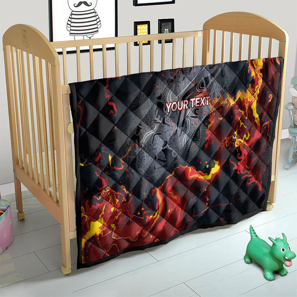 Australia Bushfire Aboriginal Personalised Quilt Fire Dreaming Healing Country