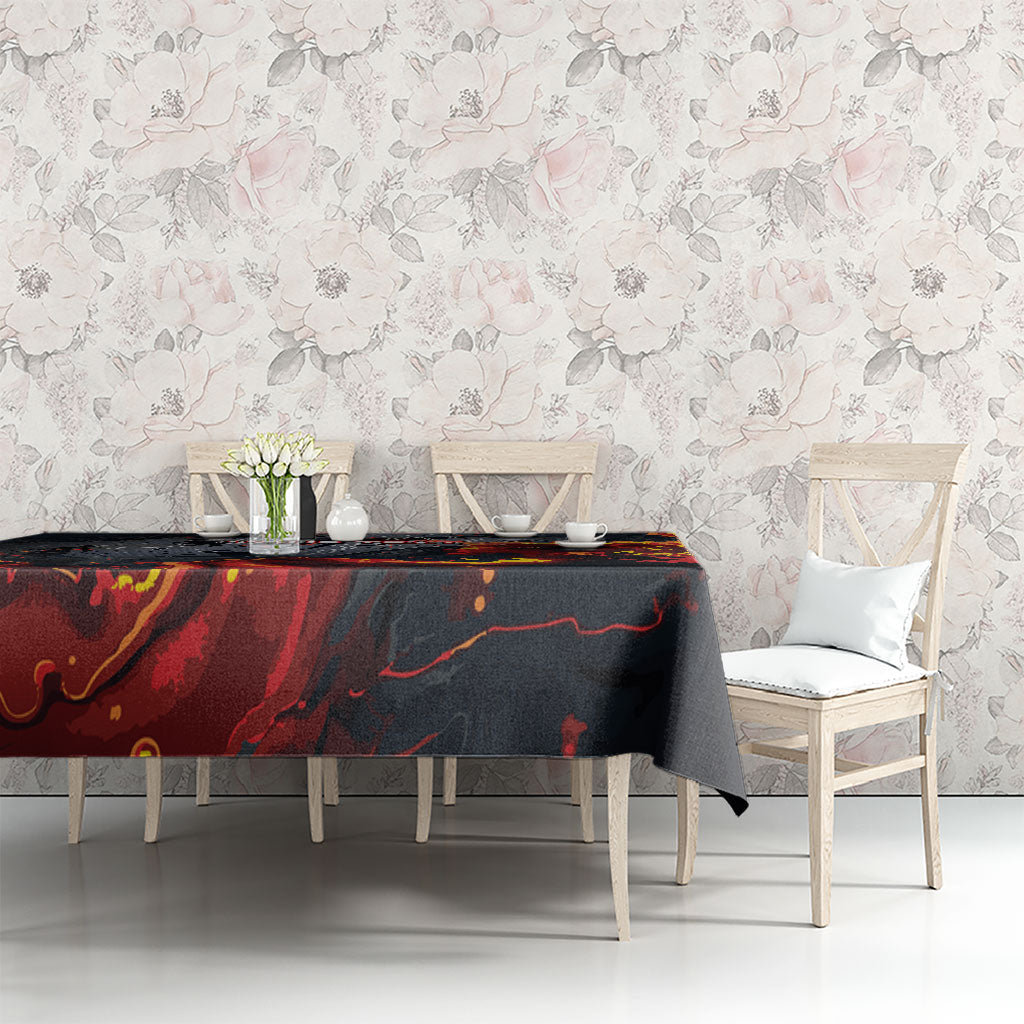 Australia Bushfire Aboriginal Personalised Tablecloth Fire Dreaming Healing Country