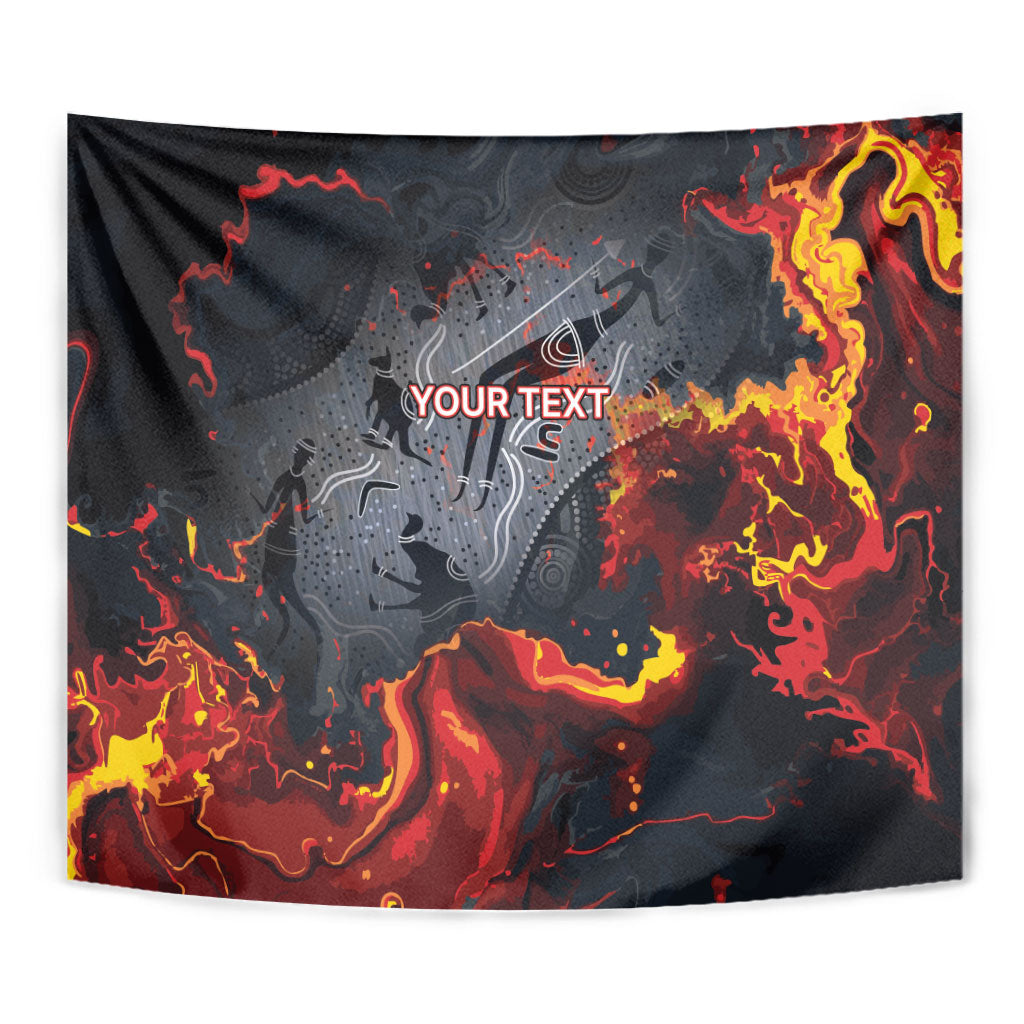 Australia Bushfire Aboriginal Personalised Tapestry Fire Dreaming Healing Country