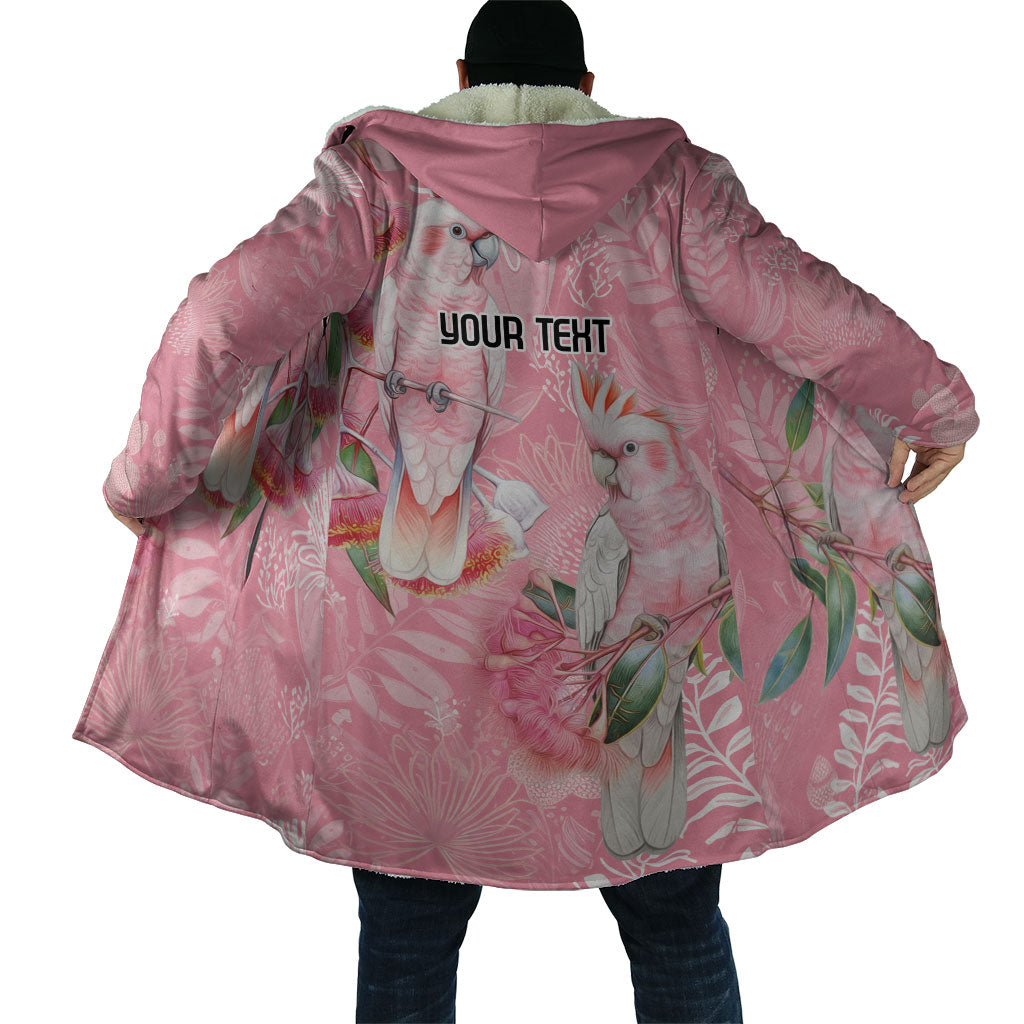 Personalised Galah Cockatoo Eucalyptus Flowers Cloak Australian Breast Cancer Support Spirit