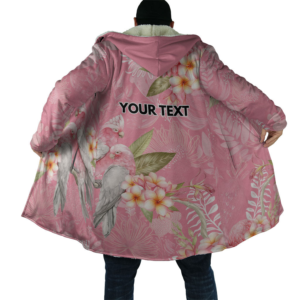 Personalised Galah Cockatoo Fighting in Pink Cloak Australian Breast Cancer Support Spirit