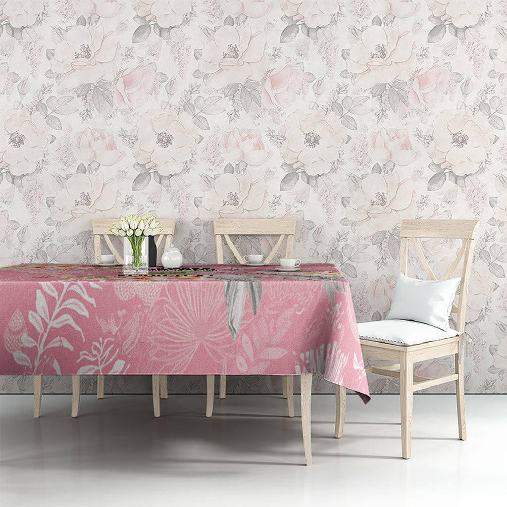Personalised Galah Cockatoo Fighting in Pink Tablecloth Australian Breast Cancer Support Spirit