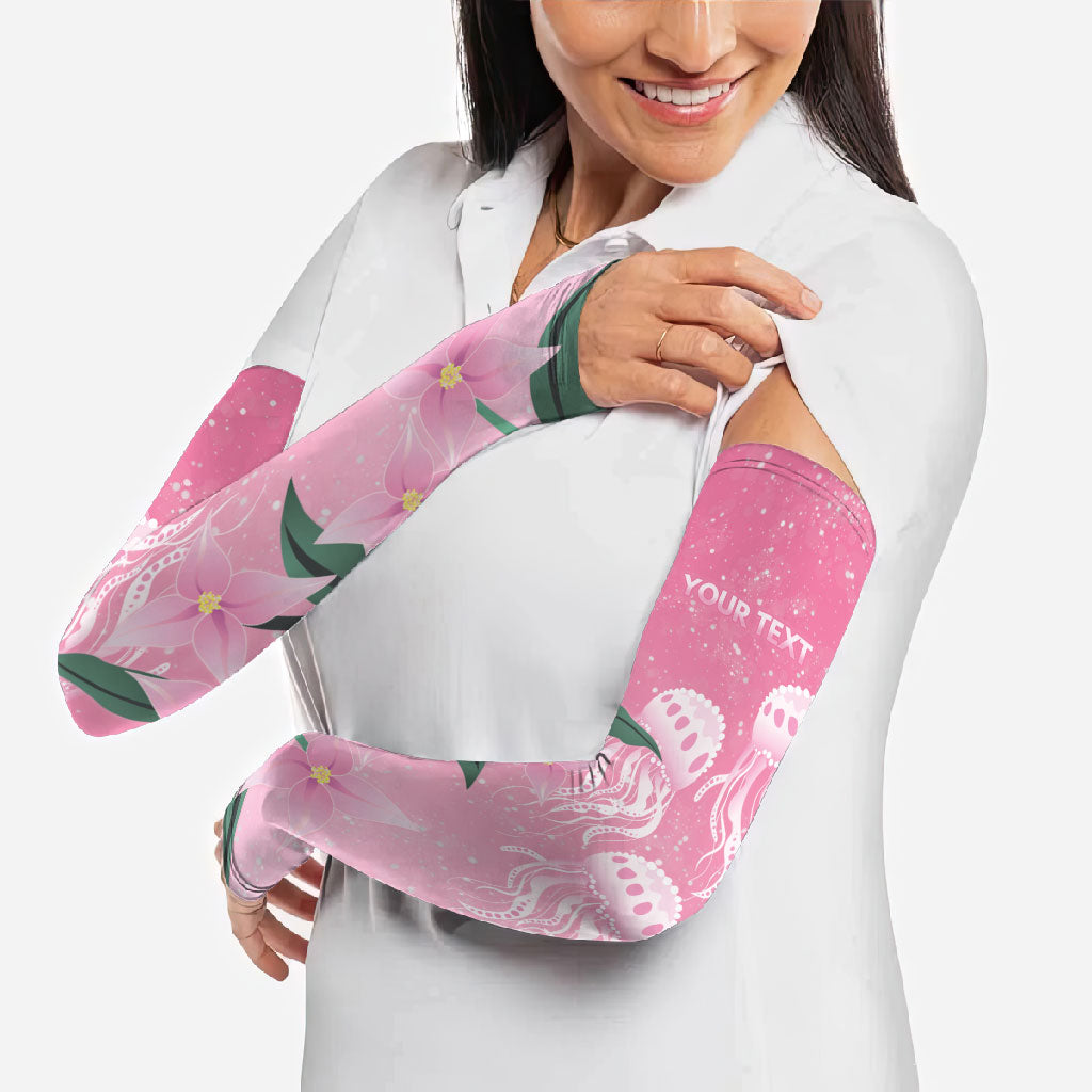 Personalised Pink Boronia of Hope Arm Sleeves Australia’s Fight Against Breast Cancer Support