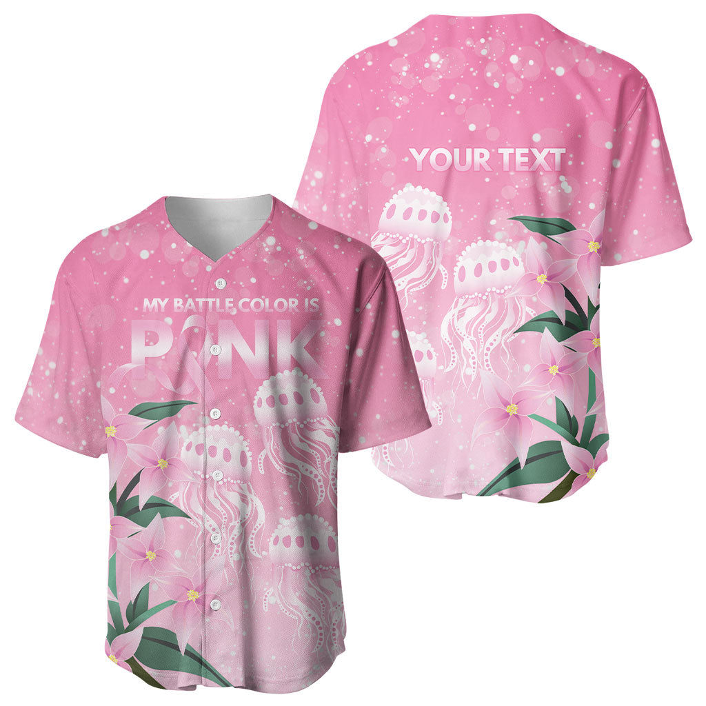 Personalised Pink Boronia of Hope Baseball Jersey Australia’s Fight Against Breast Cancer Support