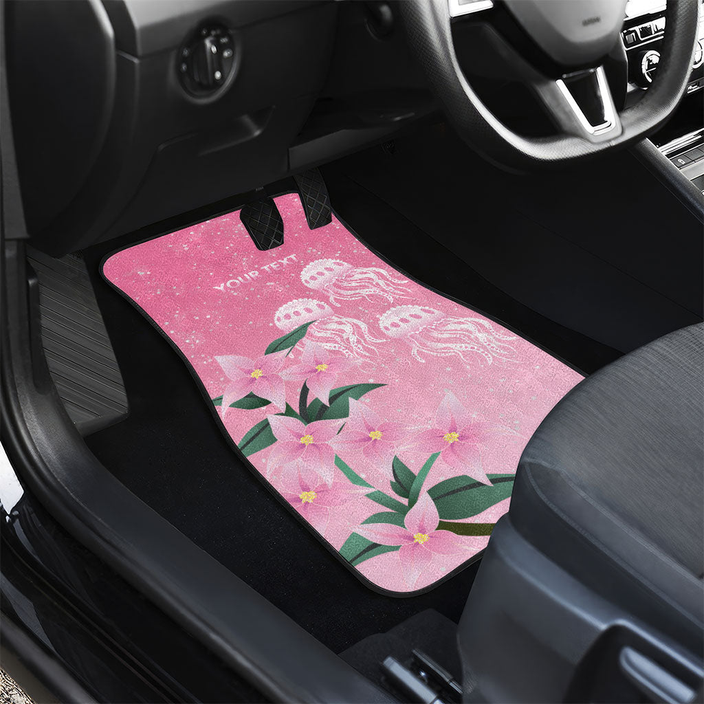 Personalised Pink Boronia of Hope Car Mats Australia’s Fight Against Breast Cancer Support