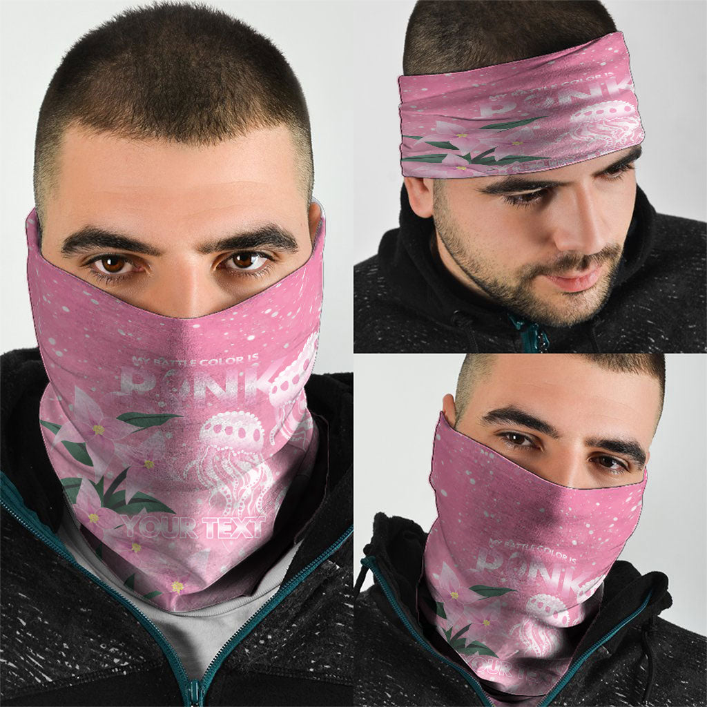 Personalised Pink Boronia of Hope Neck Gaiter Australia’s Fight Against Breast Cancer Support