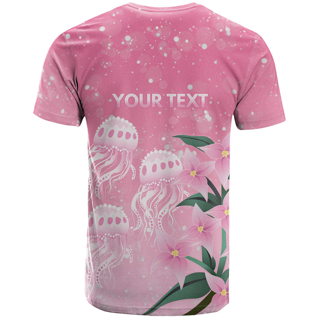 Personalised Pink Boronia of Hope T Shirt Australia’s Fight Against Breast Cancer Support