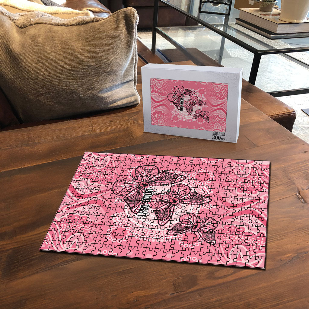 Personalized Pink Butterfly Spirit Puzzle Australia’s Breast Cancer Support