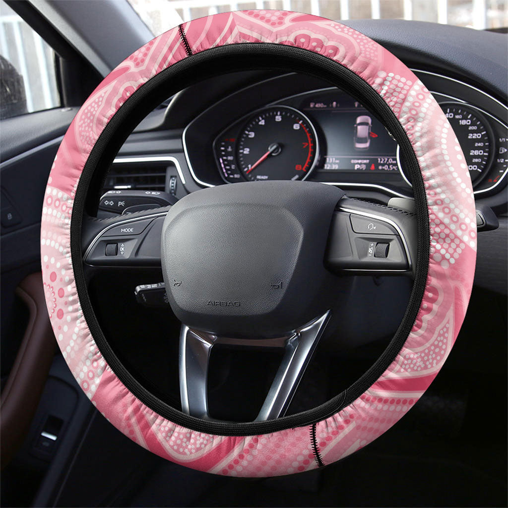 Pink Butterfly Spirit Steering Wheel Cover Australia’s Breast Cancer Support