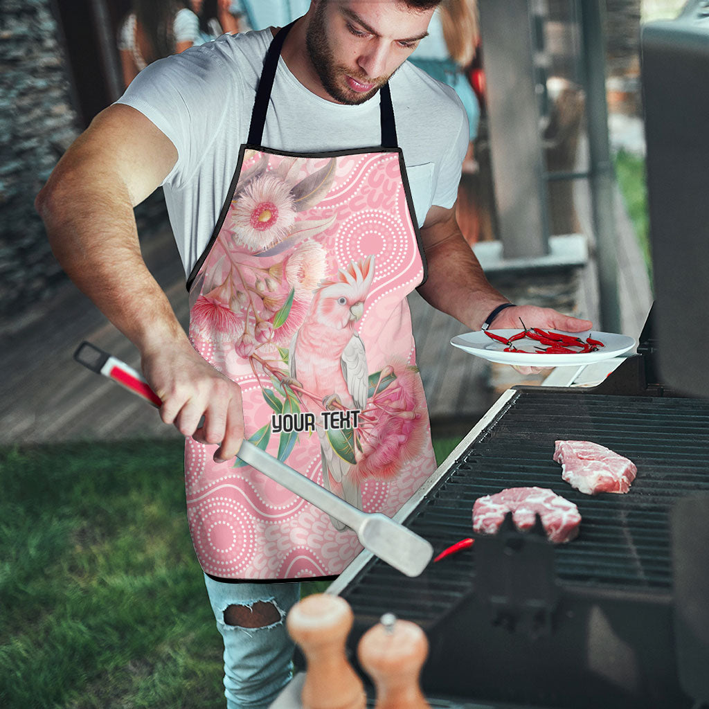 Personalized Pink Galah Fight for Hope and Healing Apron Australia’s Breast Cancer Support