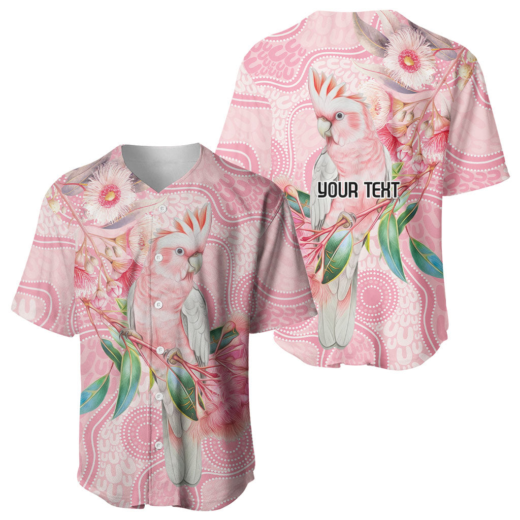 Personalized Pink Galah Fight for Hope and Healing Baseball Jersey Australia’s Breast Cancer Support