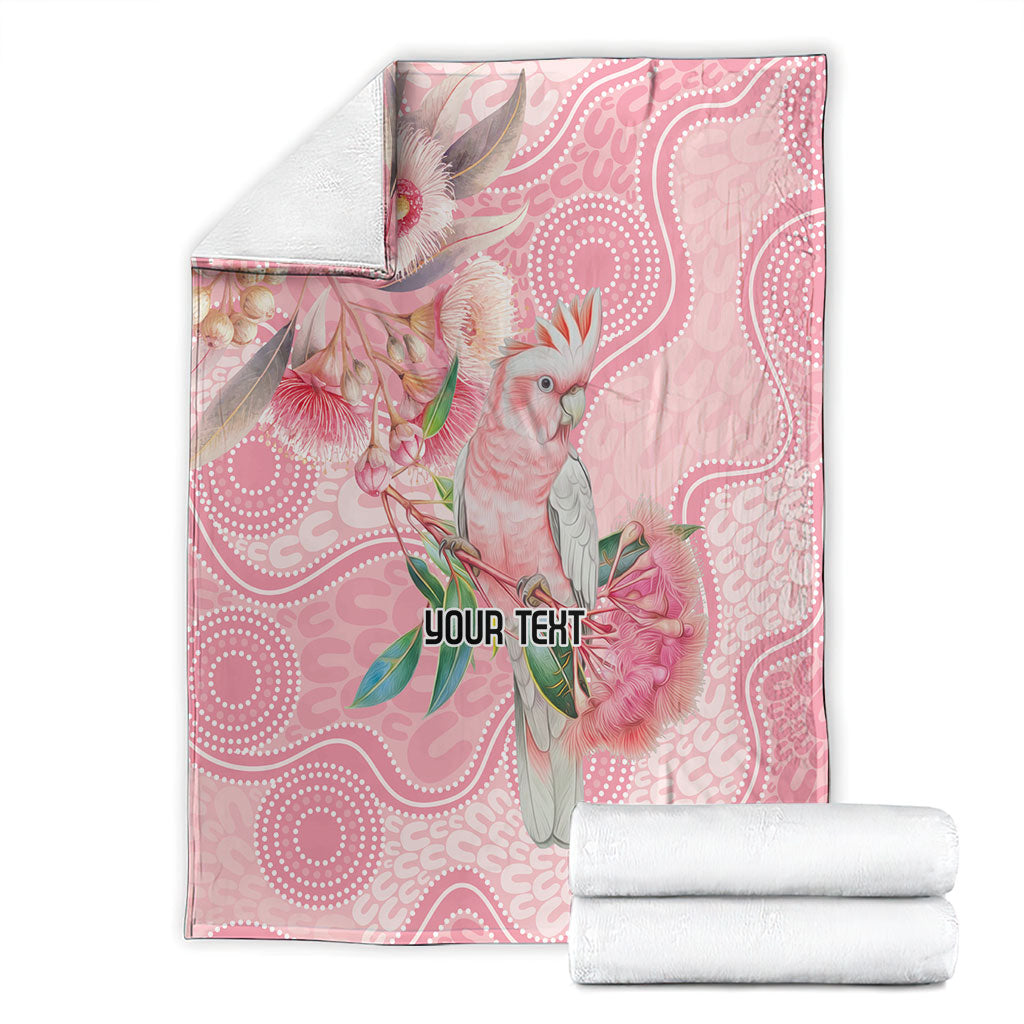 Personalized Pink Galah Fight for Hope and Healing Blanket Australia’s Breast Cancer Support