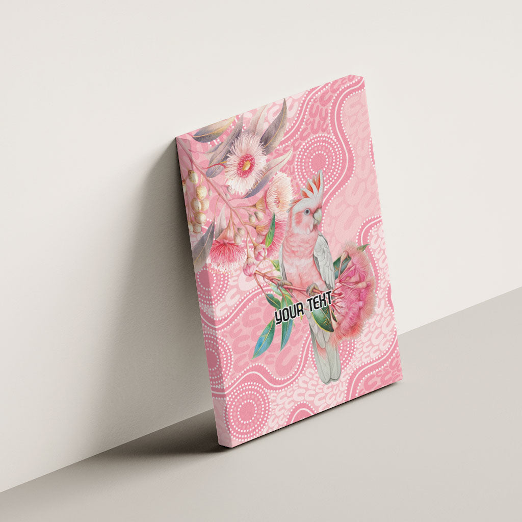 Personalized Pink Galah Fight for Hope and Healing Canvas Wall Art Australia’s Breast Cancer Support