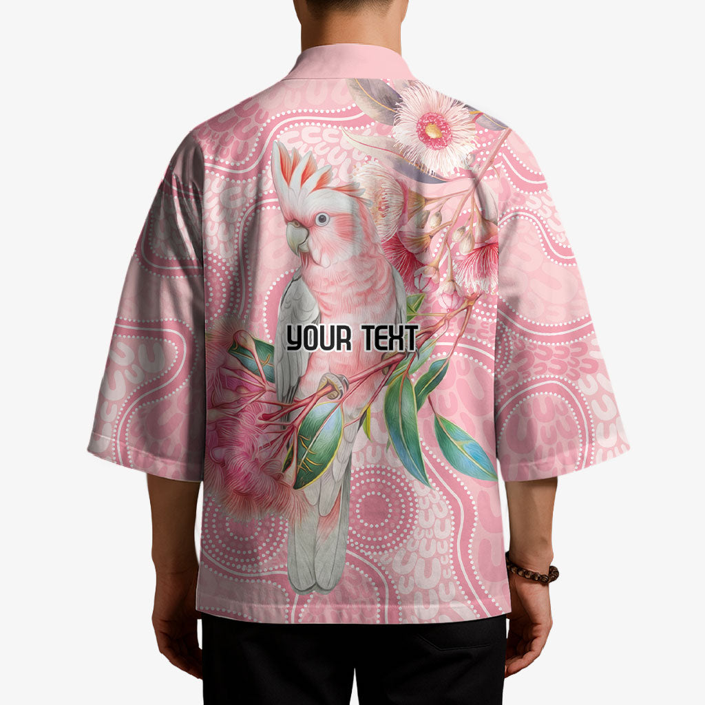 Personalized Pink Galah Fight for Hope and Healing Kimono Australia’s Breast Cancer Support