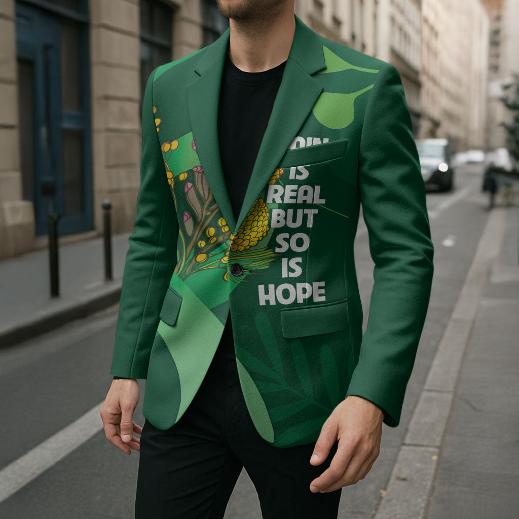 Australia Mental Health Personalised Blazer Pain Real But So Is Hope