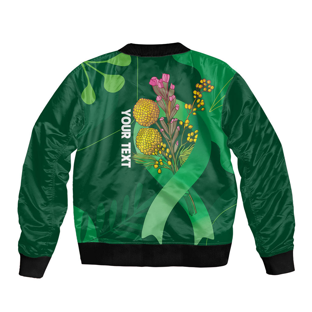 Australia Mental Health Personalised Bomber Jacket Pain Real But So Is Hope