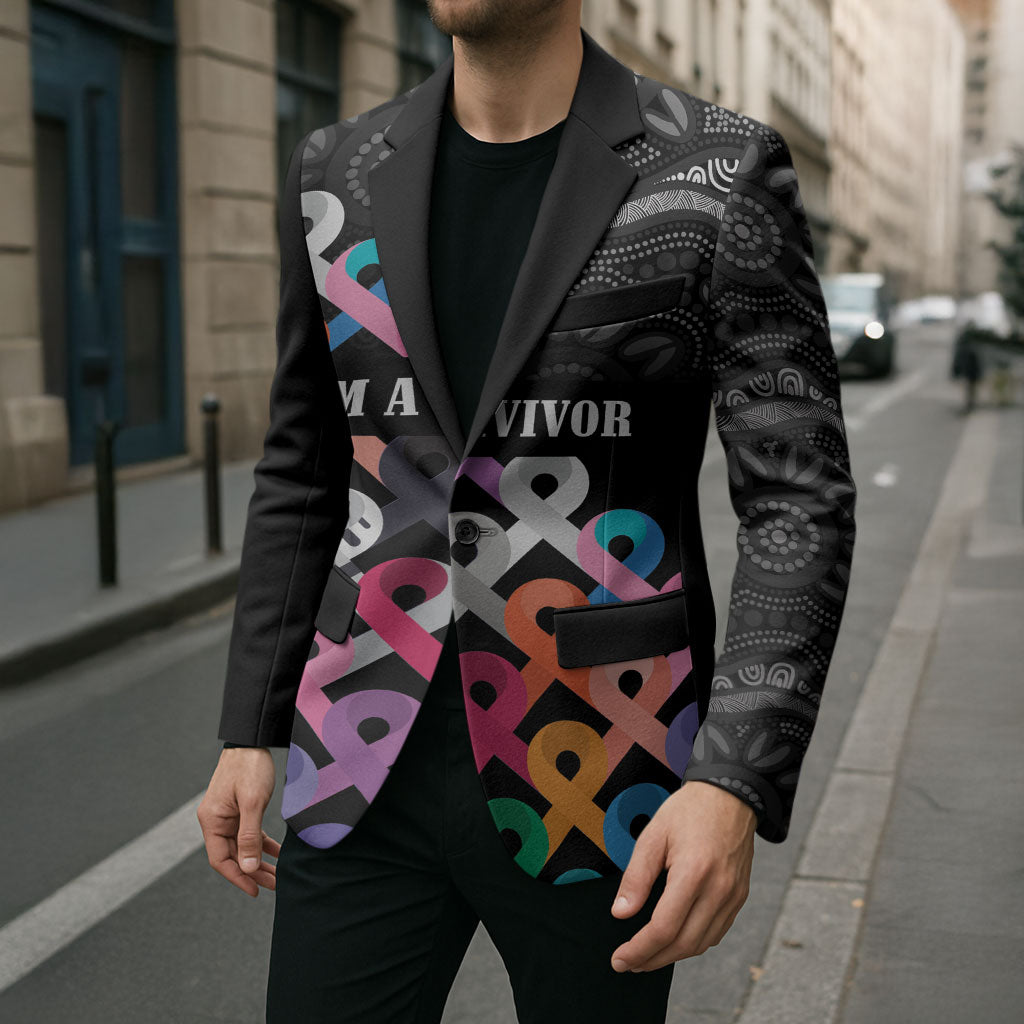 Australia Cancer Survivor Personalised Blazer I’m A Survivor All Cancer