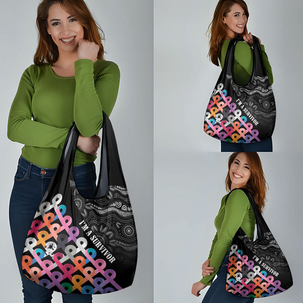 Australia Cancer Survivor Grocery Bag I’m A Survivor All Cancer