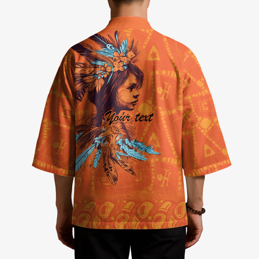 All Children Matters Support Personalized Kimono Canadian Indigenous Orange Day