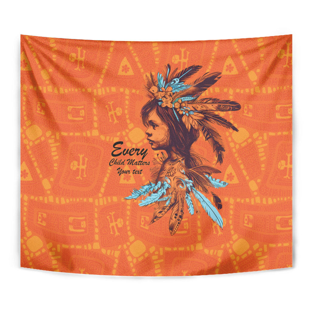All Children Matters Support Personalized Tapestry Canadian Indigenous Orange Day
