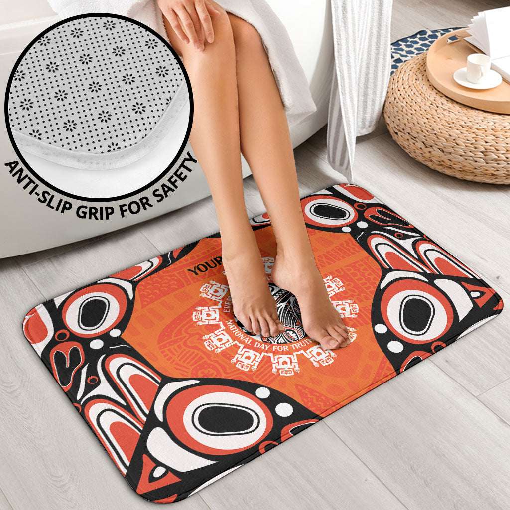 All Children Matters Support Personalized Bathroom Set Kindness and Equality Indigenous Orange Day