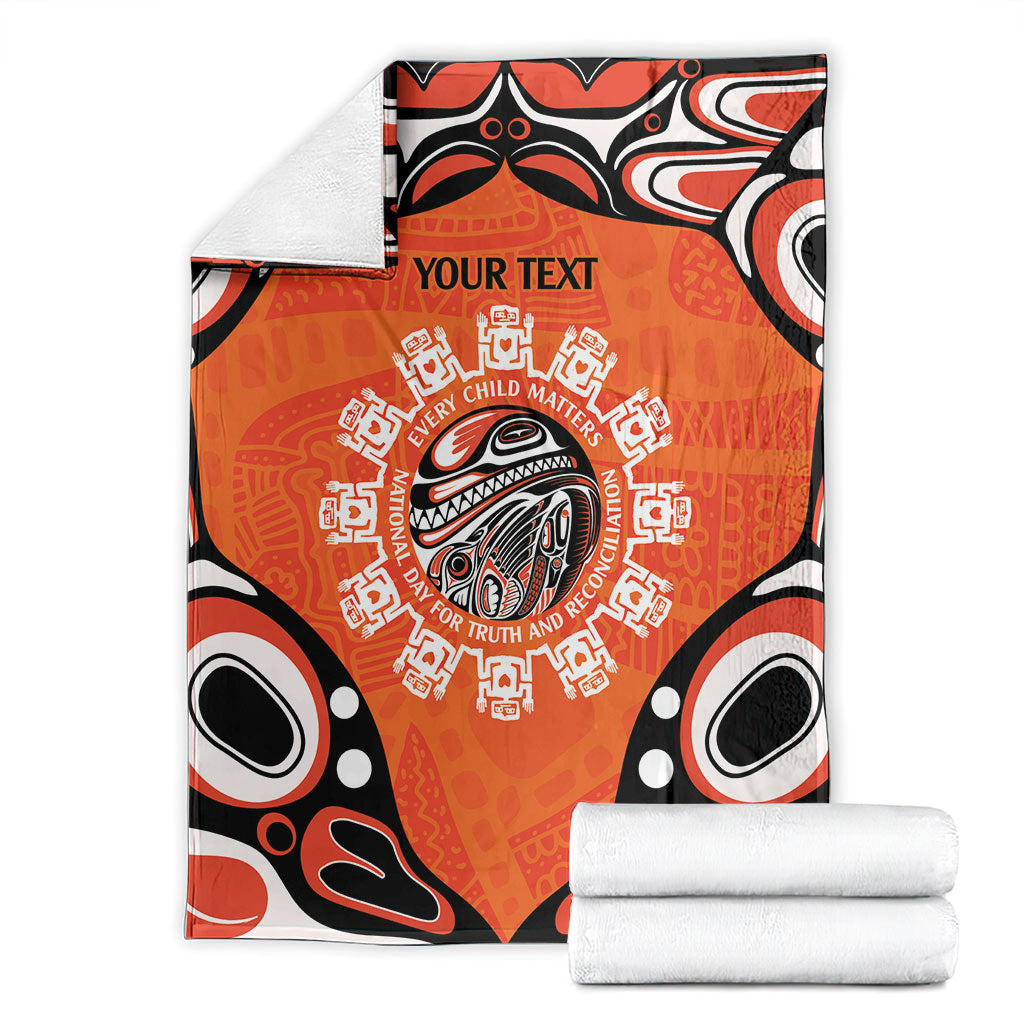 All Children Matters Support Personalized Blanket Kindness and Equality Indigenous Orange Day