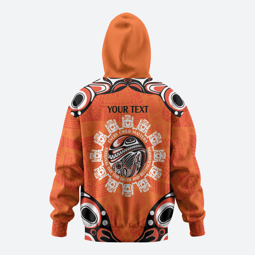 All Children Matters Support Personalized Hoodie Kindness and Equality Indigenous Orange Day