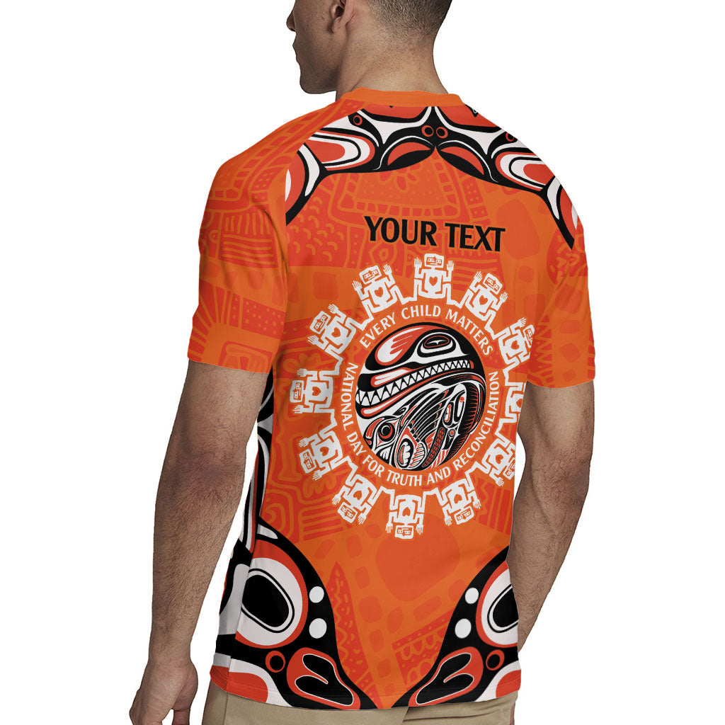 All Children Matters Support Personalized Rugby Jersey Kindness and Equality Indigenous Orange Day